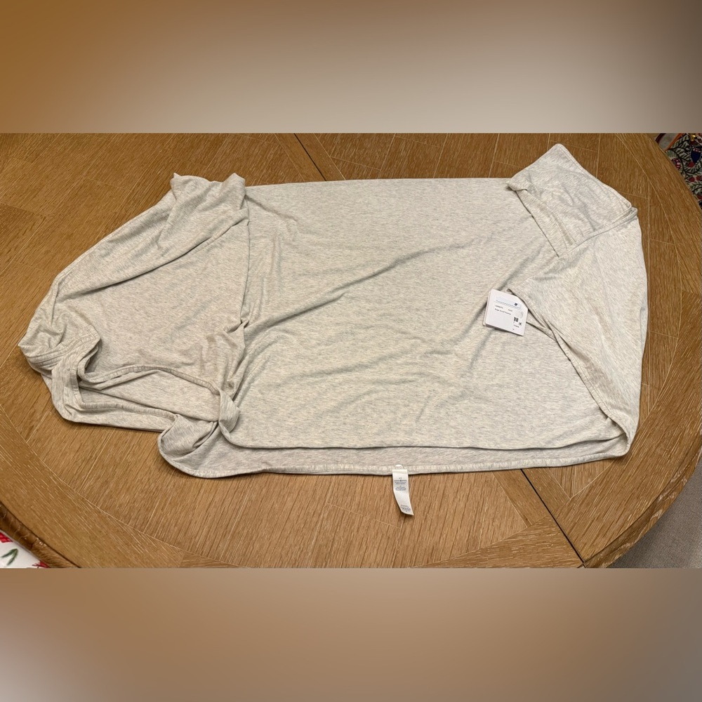 Lululemon Sage Scarf soft gray NWT